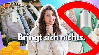 Nachhaltigkeit ist sinnlos - warum sich Second Hand & co. nichts bringen