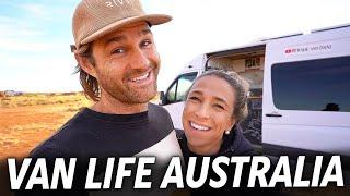 Couple Travels By MOTORHOME Around Australia