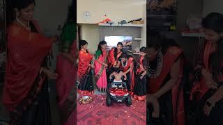 Sankranti Special ️ Kritik's  bor nahan ceremony   #kidsvideo #shorts #viral