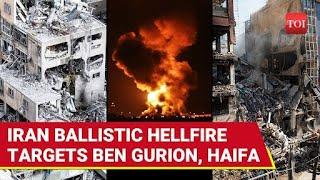 On Cam: Iran ROCKS Tel Aviv, Haifa With 2 Waves Of Monster Missiles; At Least 86 Casualties