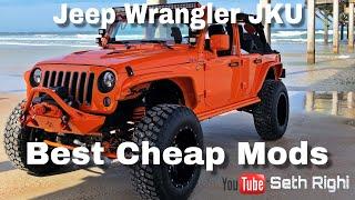 Jeep Wrangler JKU Affordable Cheap Mods