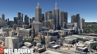 [4k] City of Melbourne in Two Minutes | Victoria | Australia