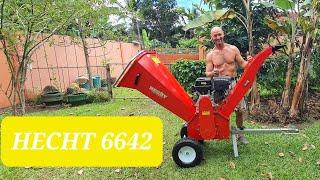 HECHT 6642 FOR GARDEN SHREDDER. GOOD FOR COMPOSED AND SAVE A LOT OF MONEY, HOMEMADE COMPOSED.