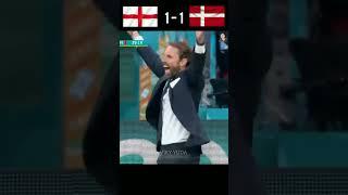 England vs Denmark UEFA Euro 2020 Semi Final #youtube #shorts #football