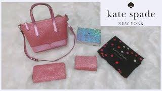 KATE SPADE LOLA GLITTER COLLECTION UNBOXING