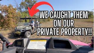 Caught Trespassers On Our Private Property!! We Sent the Drone Up...