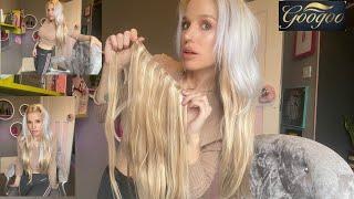 TRYING *VERY EXPENSIVE* HAIR EXTENSIONS | GOOGOO HAIR (are they worth it?)