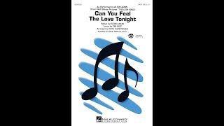 Can You Feel the Love Tonight (from The Lion King) (SATB Choir) - Arranged by Keith Christopher