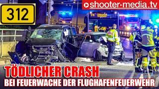   TÖDLICHER UNFALL - BEI DER FLUGHAFENFEUERWEHR WACHE   |   Rettungseinsatz  