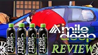 Mile Deep Detailing Product Review, Citrust Pre Wash, Snow foam, Shampoo and Protective Rinse Aid 