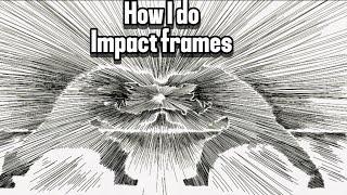 How I do Impact frames (Thank you for 60k)#jjk #animation #tutorial #viral