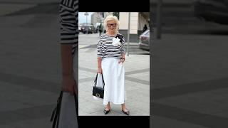 Outfits Para Señoras Over 60 #fashion#outfit#style#moda#estilo#linda#beauty#shorts#love#mujeres