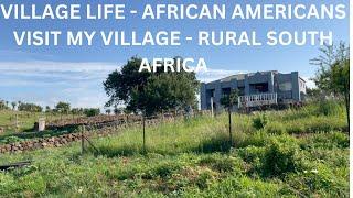 Village Life | African Americans visit my village | Cattle Dipping building   Rural South Africa