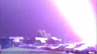 Lightning Strikes Very Very Close 50 feet (Colorado)