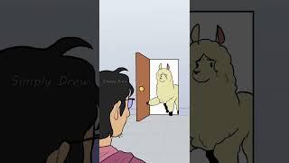 "Do I look like an alpaca to you?" (animated) #short