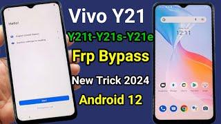 Vivo Y21 Frp Bypass Android 12 | Vivo Y21e Y21s Y21t Google Account Unlock Android 12