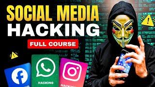 How HACKERS Hack Any Social Media Platform Easily? - Social Media Security Course [FREE]