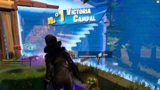 Fortnite Victoria con Construccion by: Jeanne Price