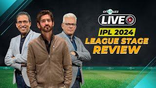 Cricbuzz Live: #IPL2024 | League Stage Review ft. Harsha Bhogle, Joy Bhattacharjya & Gaurav Kapur