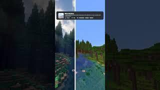 Minecraft Bliss Shaders #shorts