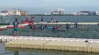 Men ITC GOLD MEDAL MATCH: NTU vs NUS (1/2) - Singapore Canoe Polo Nat Champs 2022