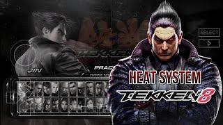 TEKKEN 8 HEAT SYSTEM MOD TEKKEN 6 PPSSPP | KAZUYA MISHIMA Gameplay