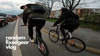 Riding around Berlin (Day 1) | Random Fixed Gear Vlog