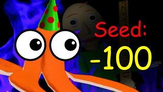 Baldi's Basics Plus - Seed -100 (THE TRUE FINALE!)