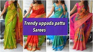 Uppada Pattu Sarees Collection in India 2021 | New Uppada Silk Saree designs 2021