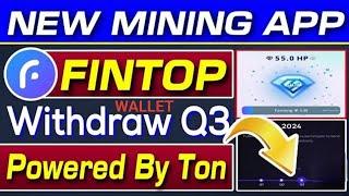 Fintopio Airdrop | New Telegram Mining Project 2024 | Legit Project | Fintopio Wallet Airdrop