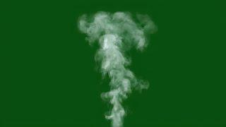 Smoke green screen 4k | Green screen smoke effect background