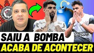 EXCLUSIVO! ACABOU DE CONFIRMAR INFELIZMENTE E FELIZMENTE! AS ULTIMAS NOTICIAS DO CORINTHIANS