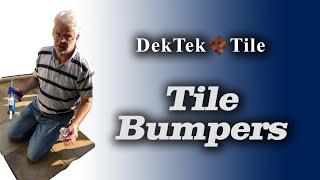 DekTek's Bumper System - How to Install DekTek Tile's Concrete Decking On Surfaces Other Than Wood