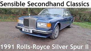 Sensible Secondhand Classics (Beige Leather Interior!): 1991 Rolls-Royce Silver Spur II (Spirit)