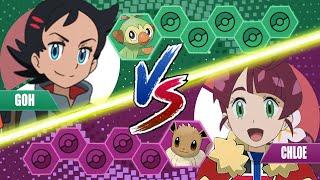 Pokemon Battle Alternate World: Goh Vs Champion Chloe