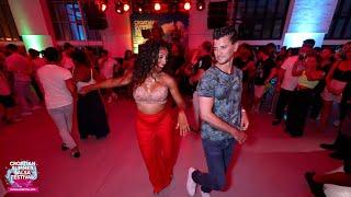 Bersy Cortez & Ami Steinberg ~ salsa social dancing @ CSSF, Rovinj