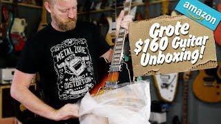 Grote unboxing & first impressions - $160 Amazon Guitar - Comparisons to Firefly and Harley Benton