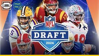 Así te contamos el #DraftNFL 2024 con el equipo de 100 Yardas