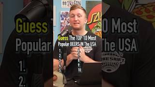 Top 10 Most Popular Beers In America In 2024! #shorts #beer #drinking #top10 #america #usa