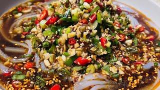 Szechuan Mung Bean Jelly Noodles