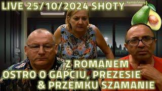 Włóczykij w Azji | Z ROMANEM OSTRO O GAPCIU, PREZESIE & PRZEMKU SZAMANIE, shoty z live 25/10/2024