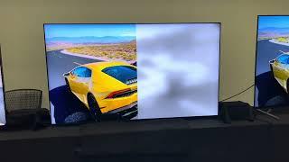 Sony's next-gen miniLED LCD tech - split-screen