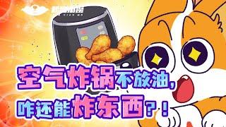 【小魔】为啥空气炸锅不放油，也能把食物炸酥脆？