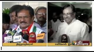 Controvesy in Tamilnadu Congress regarding communication to party high command