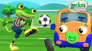 Boxing Day Soccer Showdown  | Gecko's Garage | Trucks For Children | Cartoons For Kids