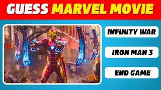  Guess the Marvel Movie by Scene Quiz  | Marvel quiz | Guess the movie quiz 2024