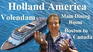 Holland America Volendam - New England & Canada - Main Dining