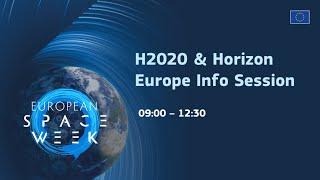 #EUSW2019: H2020 & Horizon Europe Info Session