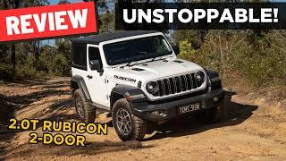 2024 Jeep Wrangler Rubicon 2-door review: 0-100 & POV test drive (off road)