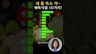 내 몸을 해독시키는 식품들! #해독 #건강정보 #디톡스